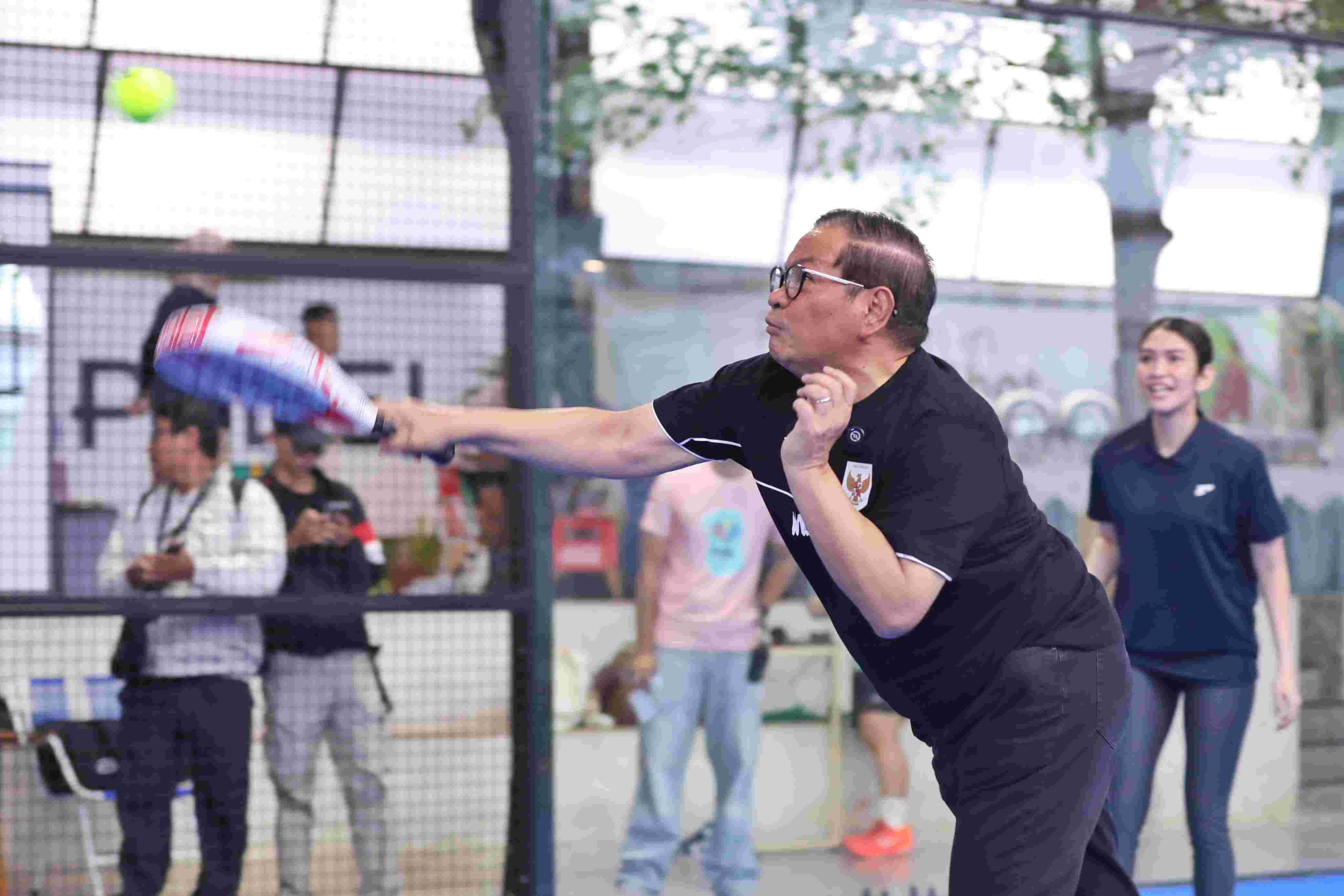 Pramono: Belum Lengkap Jadi Warga Jakarta Kalau Belum Coba Padel, Khususnya Orang Jaksel