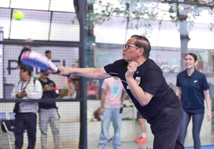 Pramono: Belum Lengkap Jadi Warga Jakarta Kalau Belum Coba Padel, Khususnya Orang Jaksel