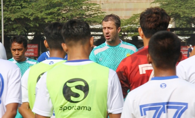 Miljan Radovic Semakin Pede Latih Persib karena Fabiano Beltrame