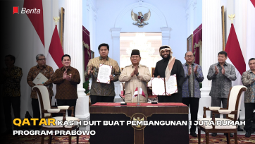 Qatar Kasih Dana Buat Pembangunan 1 Juta Rumah Program Prabowo