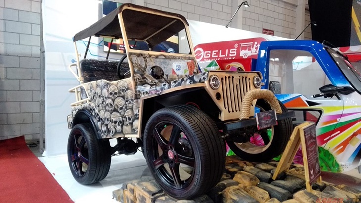 Melihat Lebih Dekat Mini Jeep Listrik di IIMS 2022