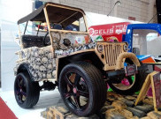 Melihat Lebih Dekat Mini Jeep Listrik di IIMS 2022