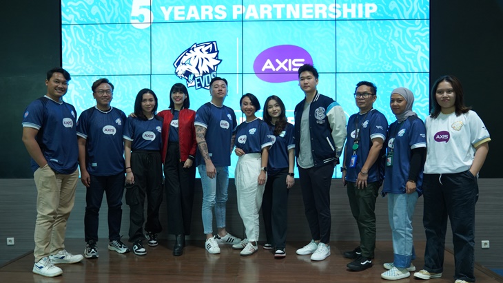 EVOS dan AXIS Rayakan 5 Tahun Kemitraan