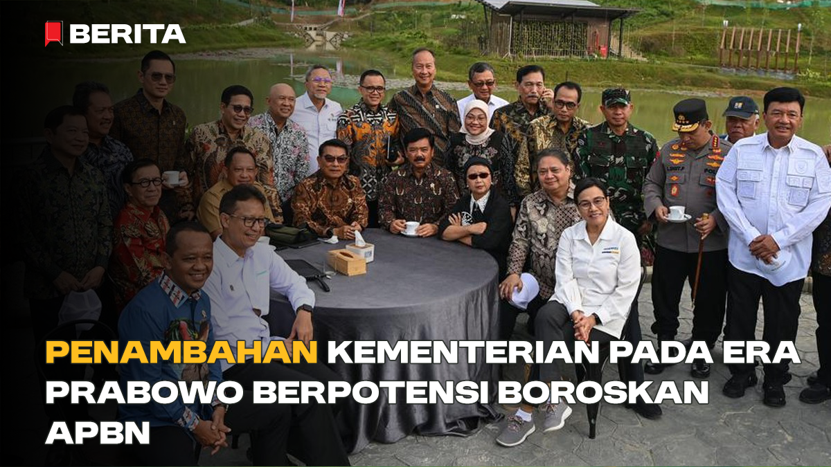Penambahan Kementerian pada Era Prabowo Berpotensi Boroskan APBN