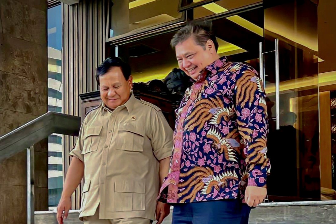 Prabowo dan Airlangga Sepakat Jalin Kerja Sama