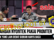 [HOAKS atau FAKTA]: Gibran Ketahuan Nyontek saat Debat Cawapres