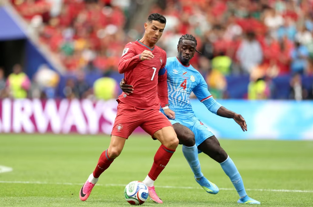 Portugal vs Kongo 1-1: Ronaldo Gagal Cetak Gol, Kena Mental Efek Lionel Messi?