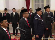 Jokowi Resmi Lantik 3 Menteri dan 1 Wakil Menteri