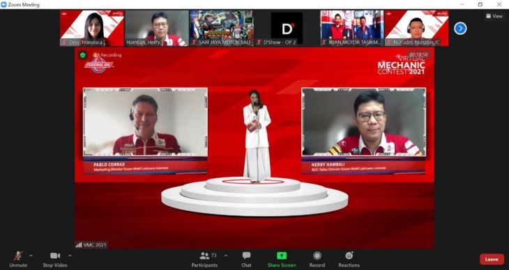 Grand Final Virtual Mechanic Contest 2021 Sukses Digelar