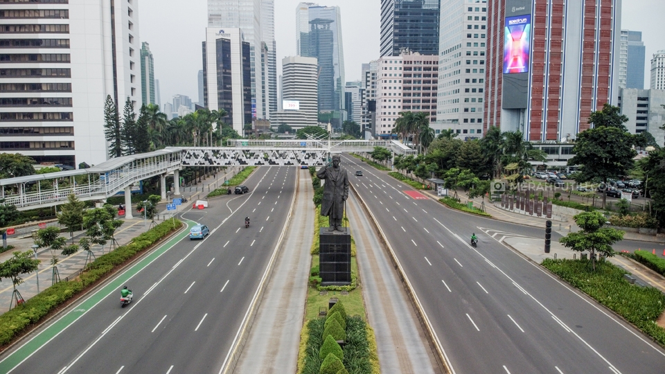 Perkantoran di Jakarta. (Foto: Antara)