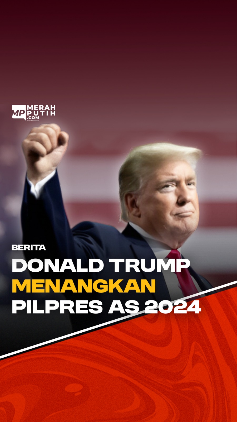 Donald Trump Menangkan Pilpres AS 2024