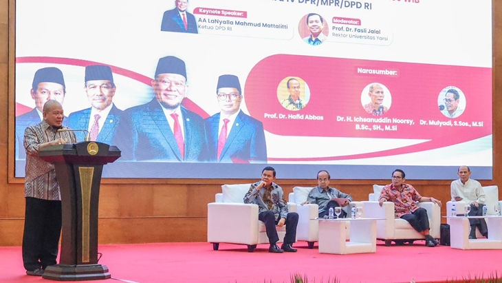Ketua DPD Minta Dukungan Forum Doktor Kembalikan UUD 1945 ke Naskah Asli
