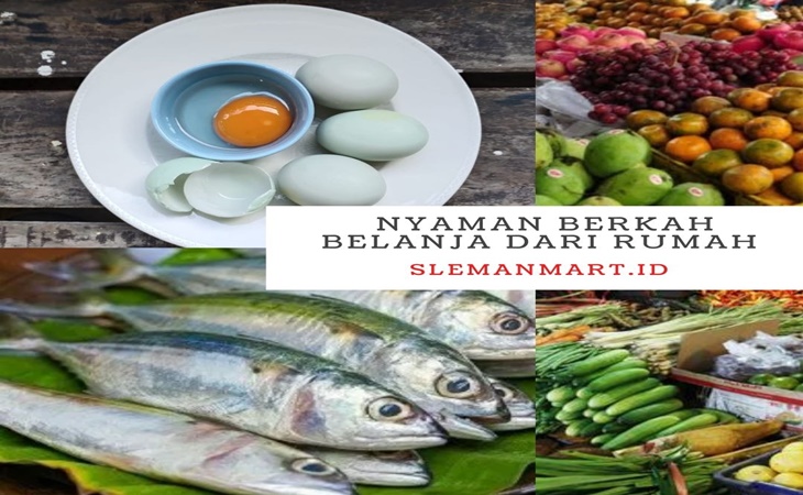 Sejumlah dagangan yang akan dijual secara online 
