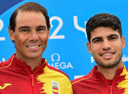 Rafael Nadal dan Carlos Alcaraz Siap Berduet di Olimpiade Paris 2024
