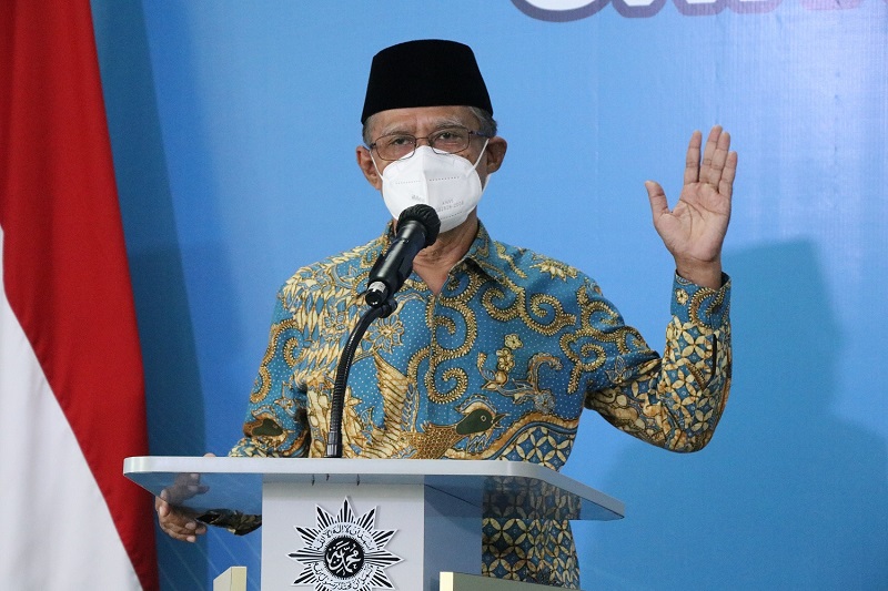  Ketua Umum Pimpinan Pusat (PP) Muhammadiyah Haedar Nashir .(Foto: PP Muhammadiyah)