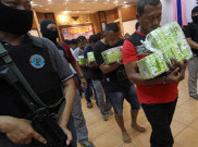 BNN Gagalkan Penyelundupan Sabu di dalam Mesin Cuci Asal Malaysia 