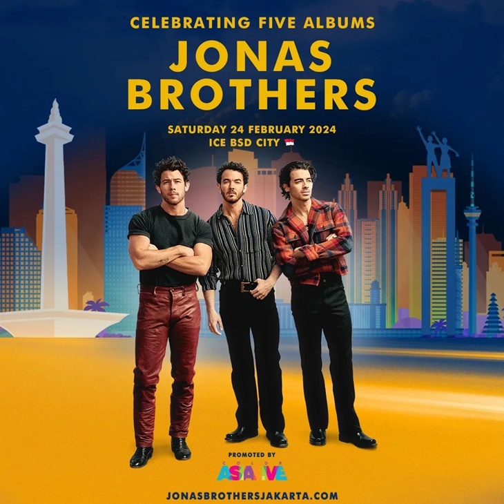 6 Konser Musik Internasional di 2024
