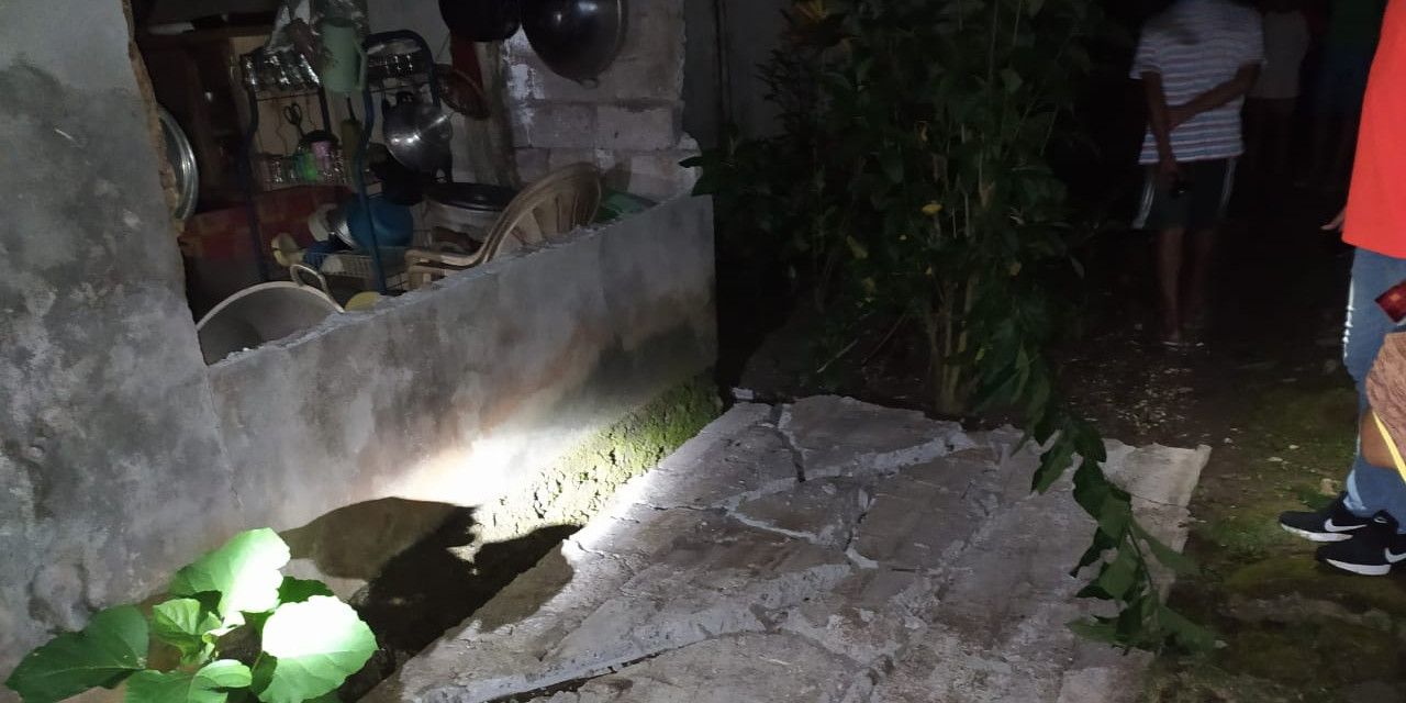 Lima Rumah Warga Kepulauan Talaud dan Satu Gereja Terdampak Gempa M7,0