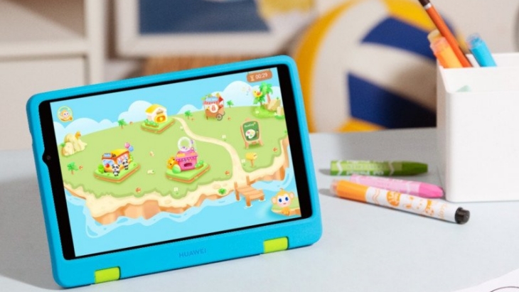 Huawei MatePad T10 Kids Edition dilengkapi beberapa fitur pengontrol. (Foto: Ist)