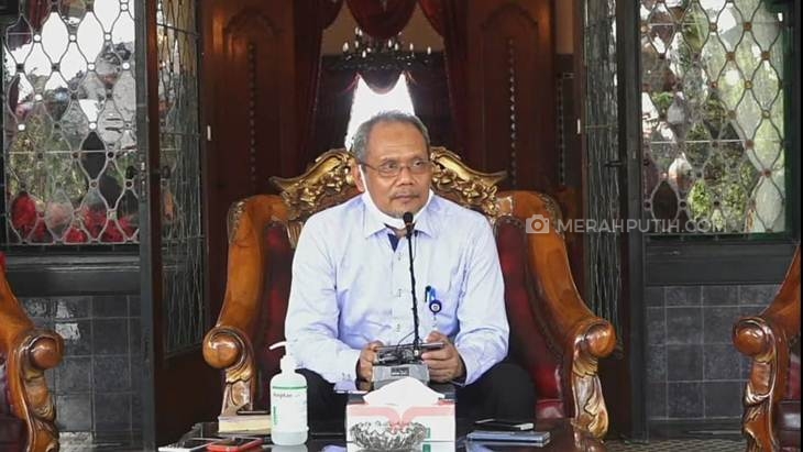  Ketua Pelaksana Gugus Tugas Percepatan Penanganan COVID-19 Solo, Ahyani, Kamis (4/6). (MP/Ismail)