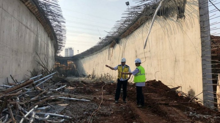 PUPR Setop Proyek Tol Depok-Antasari Sementara Akibat Gagal Cor