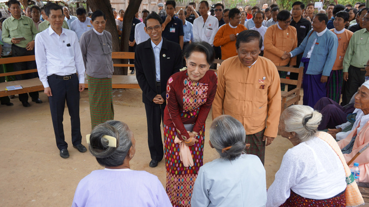 Lindungi Pemerintah, Aung San Suu Kyi Sebut Teroris Pelaku Pembantaian Rohingya 