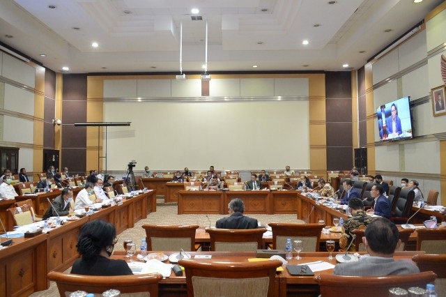 Ilustrasi rapat DPR