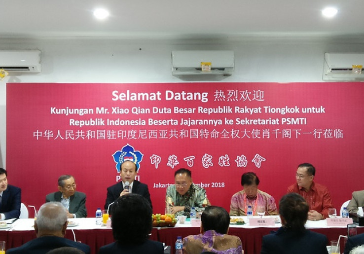 Dikunjungi Duta Besar RRT, Ketua Umum PSMTI Minta Pengajar Tionghoa