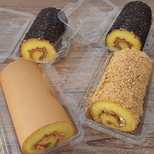Bolu gulung oleh-oleh khas Kota Medan, Sumatera Utara. (Instagram/ loaf_cake)