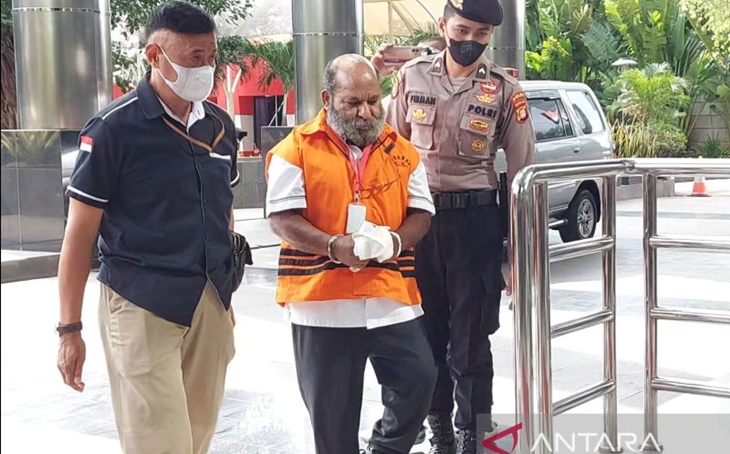 KPK Dalami Aset Lukas Enembe yang Disamarkan Lewat Sekda Papua