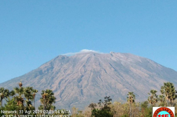 Gunung Agung Tetap Siaga, BPBD Peringatkan Akun Medsos yang Sebar Hoaks