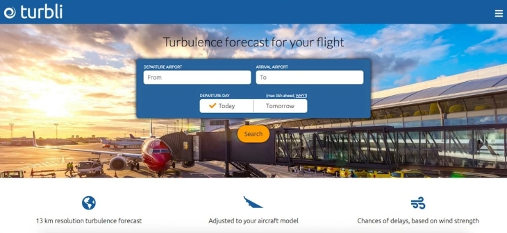 Tampilan website dari Turbli. (Foto: One Mile at a Time)