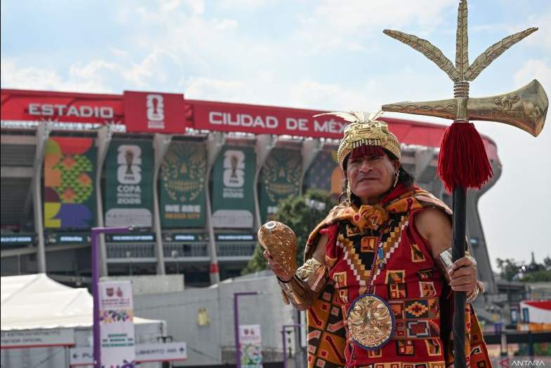 Topi Sombrero dan Mural Raksasa Hiasi Tiap Sudut Kota, Mexico City Dilanda Demam Sepak Bola
