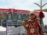 Topi Sombrero dan Mural Raksasa Hiasi Tiap Sudut Kota, Mexico City Dilanda Demam Sepak Bola