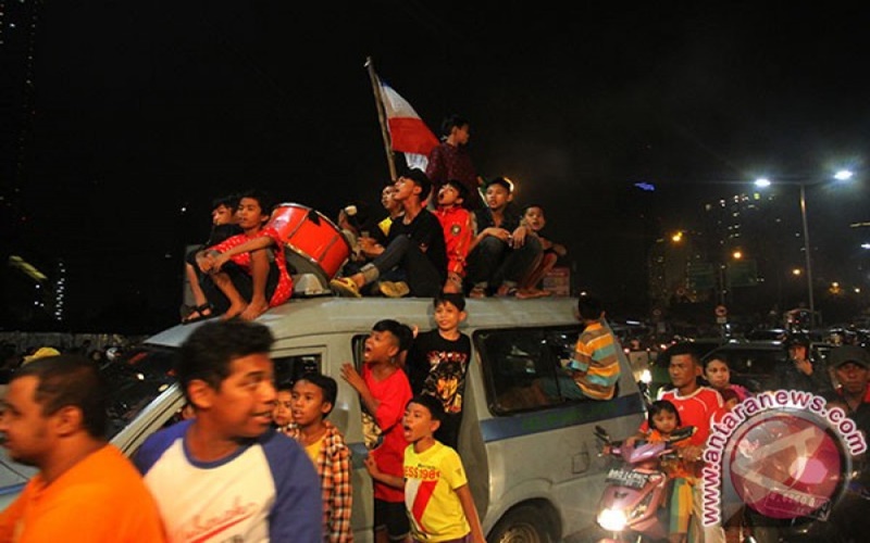 Pawai Takbiran di Jakarta