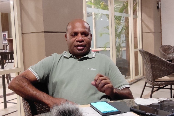 Kapolda Papua Irjen Pol Mathius Fakhiri. (ANTARA/Evarukdijati)