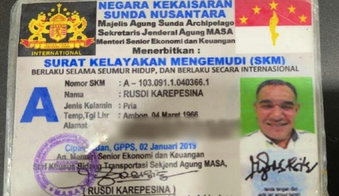 Kendaraan 'Negara Kekaisaran Sunda Nusantara' Ditilang, Polantas Koordinasi dengan Reserse
