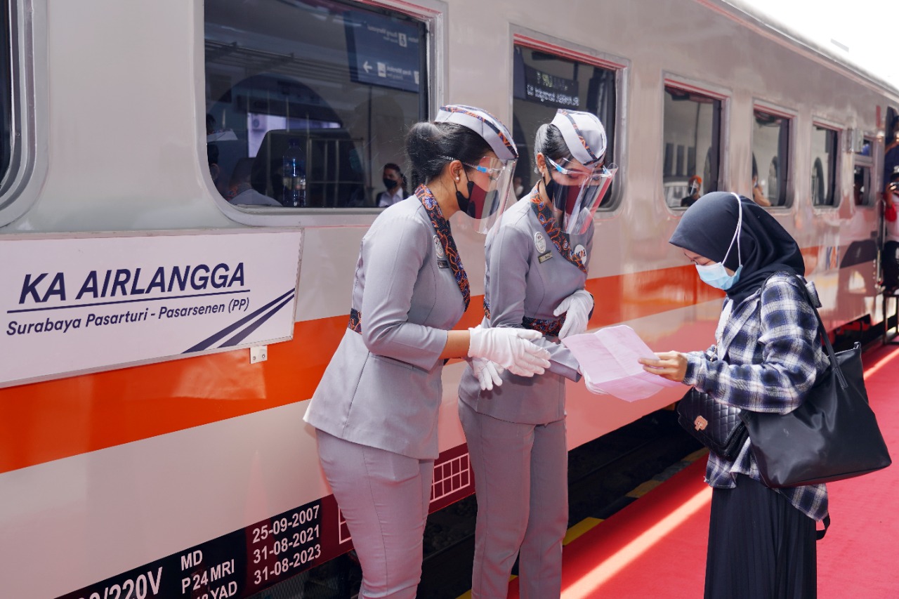 KA Airlangga Relasi Pasar Senen-Surabaya Diluncurkan, Tarifnya Mulai Rp 49 Ribu