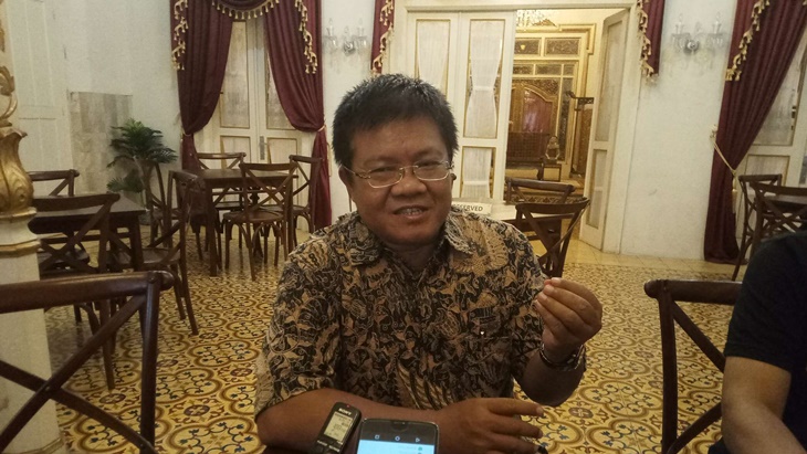 CEO Ndalem Gondosuli Gampang Sarwono inisiator mural batik