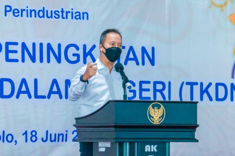 Menperin Agus Gumiwang Kartasasmita. (Foto: Antara)