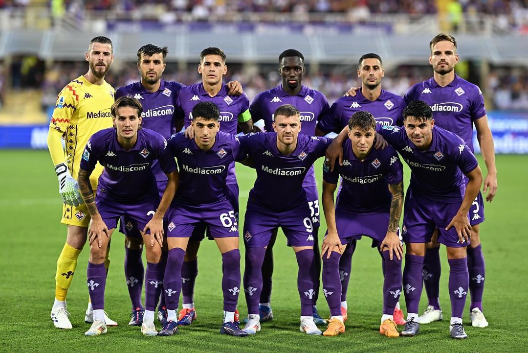 De Gea melakukan debutnya bersama Fiorentina di Conference League
