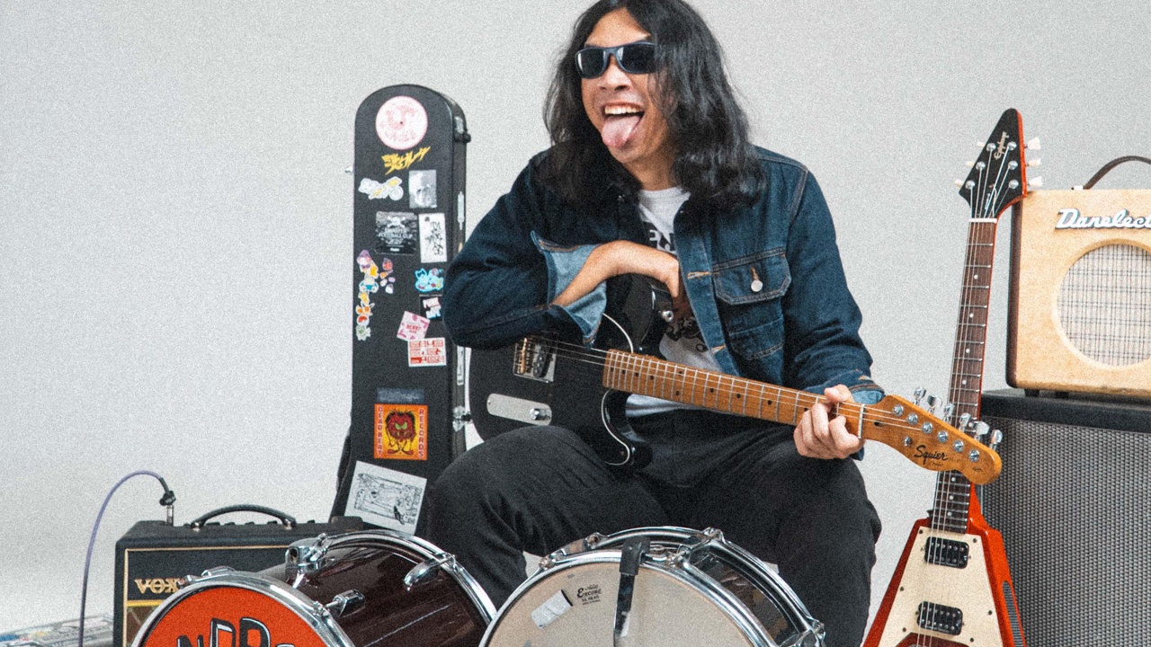 Rocker Andresa Main Gitar, Drum, dan Vokal Sekaligus di Mini Album Nothing But R’N’R 