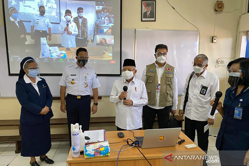 Wapres Ma'ruf Amin. (Foto: Antara)