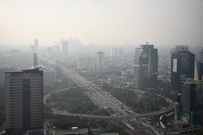 Anies Akui Udara Jakarta Berstatus Berbahaya