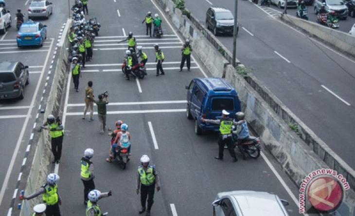 Polri Larang Polantas Lakukan Razia di Jalan