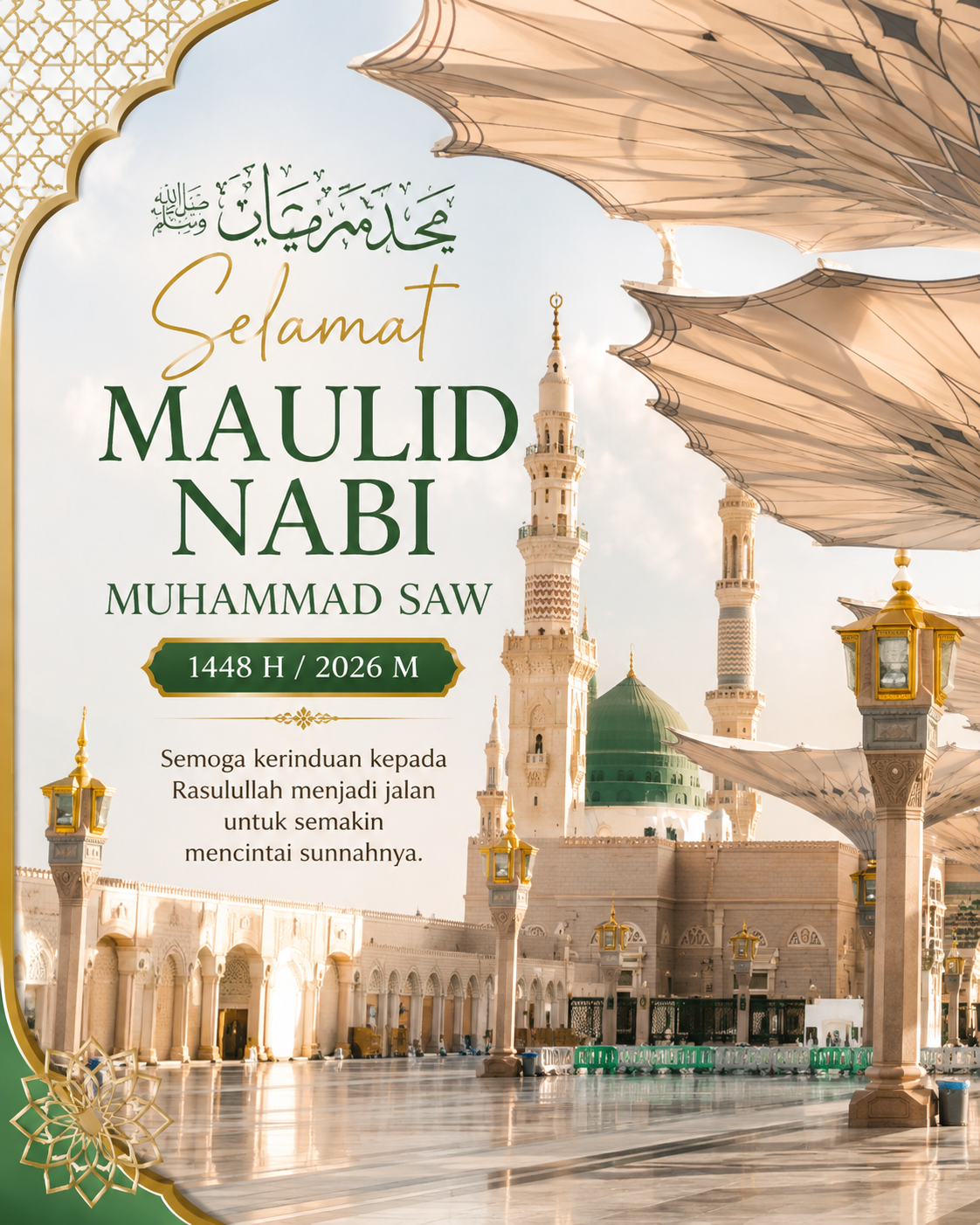 maulid nabi muhammad saw 2026