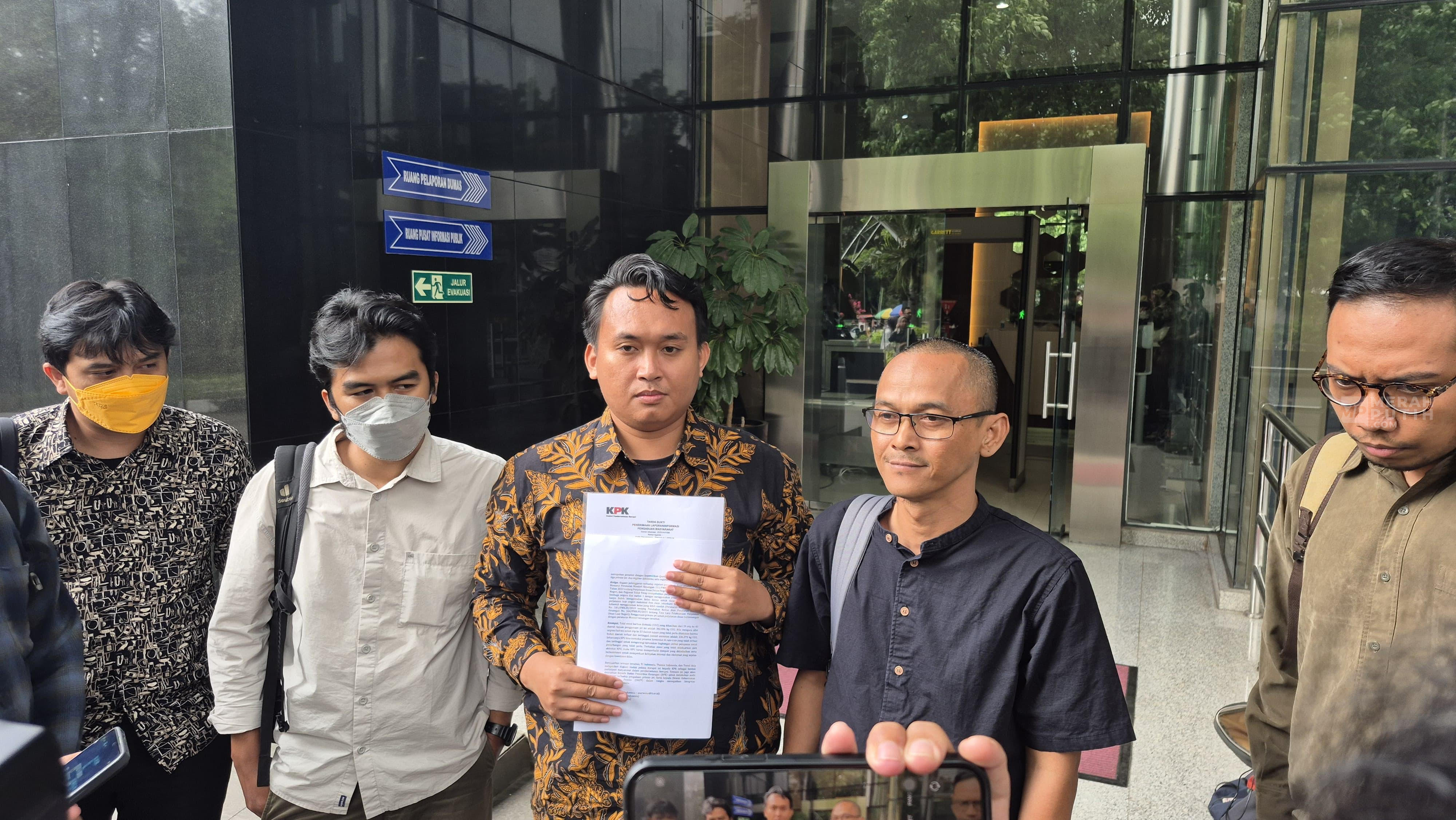 Koalisi Antikorupsi Laporkan Dugaan Korupsi Pengadaan Jet Pribadi KPU ke KPK