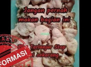[HOAKS atau FAKTA]: Konsumsi Pantat Ayam Berbahaya Bagi Kesehatan