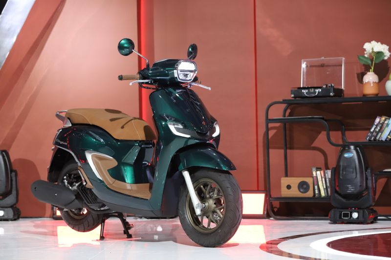 Honda Stylo 160 memadukan desain retro dan modern