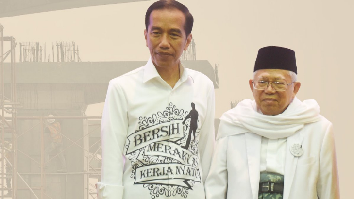 Pasangan Jokowi-Ma'ruf Amin